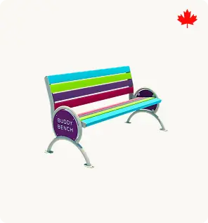 Rainbow Buddy Bench